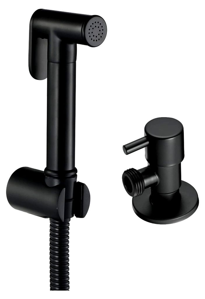 Bidet-Sprühgerät for die Toilette, Hand-Stoffwindel-Sprühgerät, Badezimmer-Jet-Sprühset, Sprühaufsatz mit Schlauch und Duschwinkelventil,Tita...