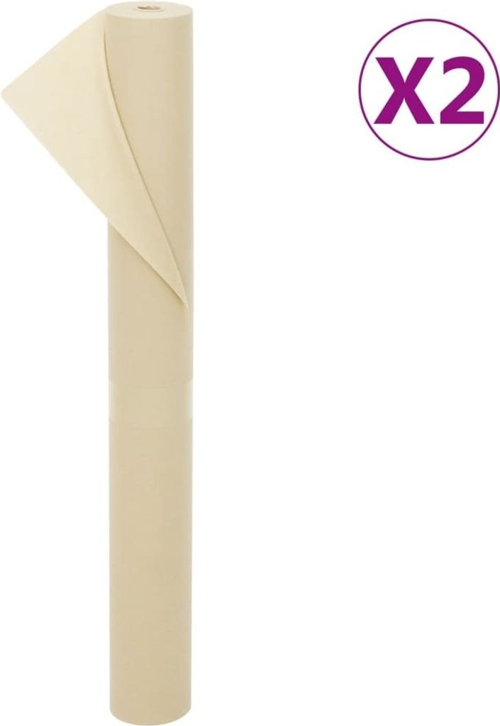 Wintervlies 2 Rollen 70 g/m² 10x1,6 m