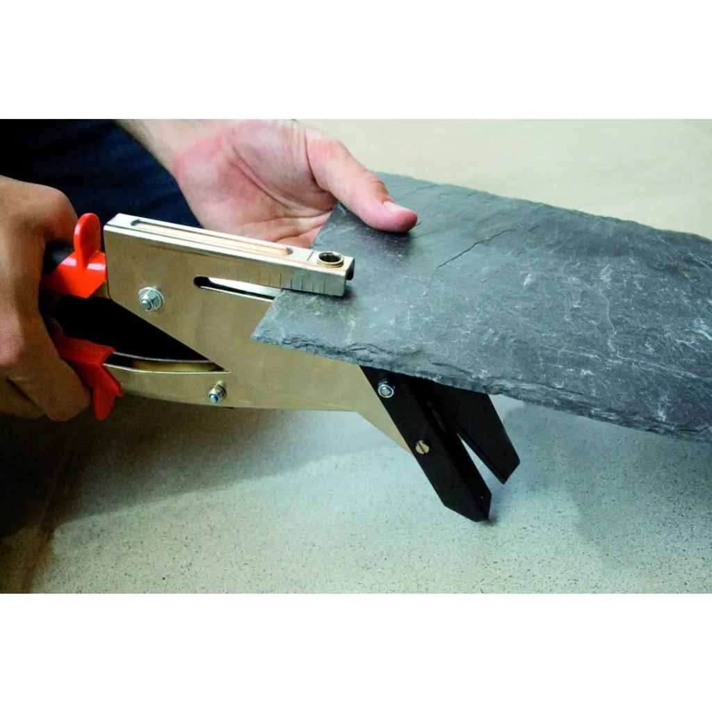 Coupe-ardoise professionnel EDMA 324 avec poinçon mat de précision