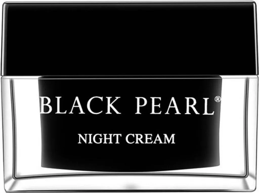 Crème de nuit Black Pearl aux minéraux marins et poudre de perle 50ml