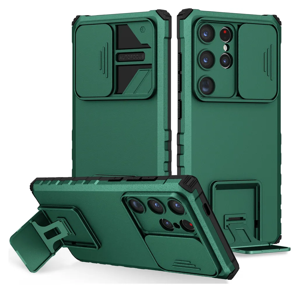 Protezione Totale Samsung Galaxy S25 Ultra - Cover Militare Verde