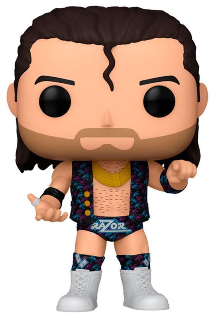 WWE POP! Vinyl Figuur 94 SS - Razor Ramon, 9 cm Productafbeelding 