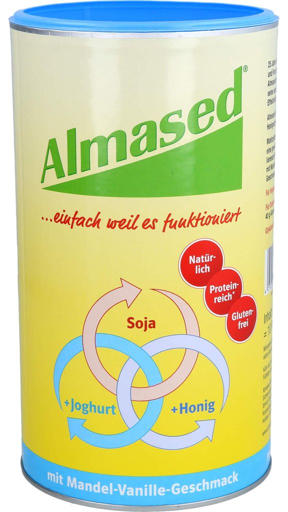 Almased aroma di mandorla-vaniglia in polvere, 500 g di Immagine del prodotto 