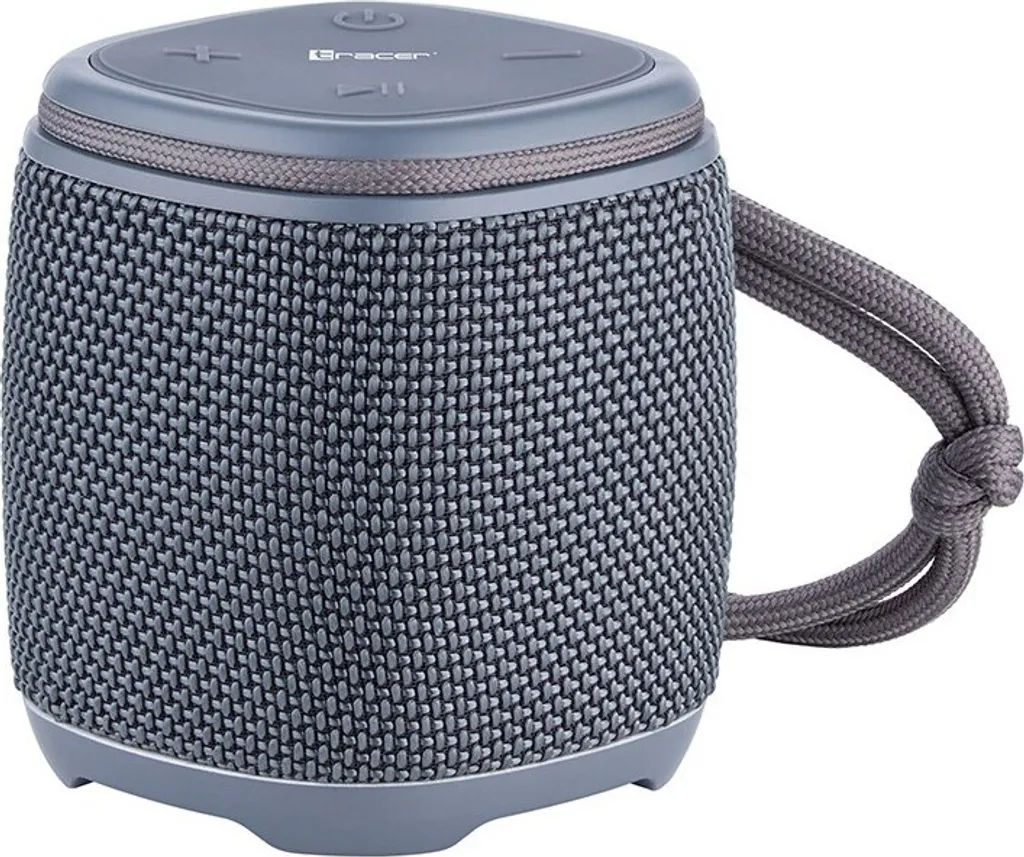 Enceinte Tracer Splash S TWS Bluetooth Grise avec Autonomie Prolongée