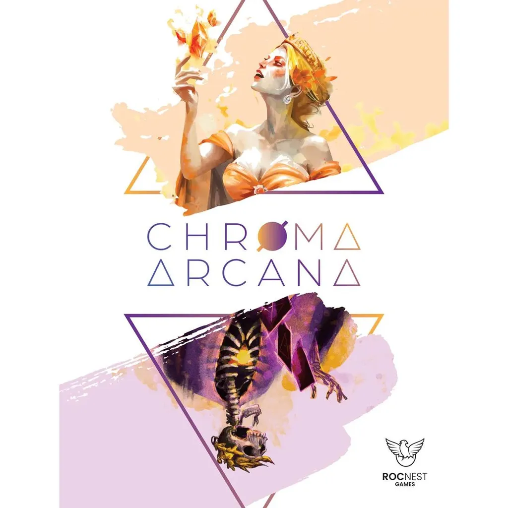 Chroma Arcana Jeu de Cartes - Édition Anglaise avec Illustrations Premium