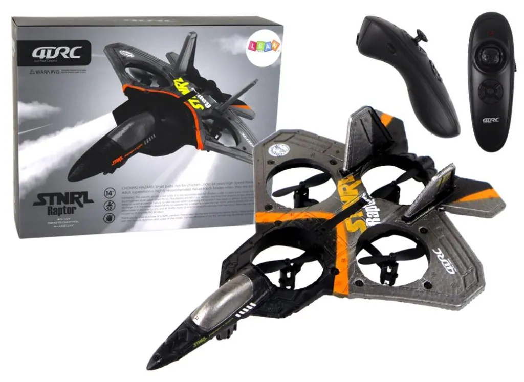 Avion de chasse télécommandé pour extérieur - Idée cadeau enfant et ado