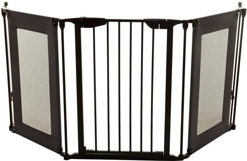 Barrière de sécurité Dreambaby Denver Noir 3 Panneaux 85,5-200 x 74 cm