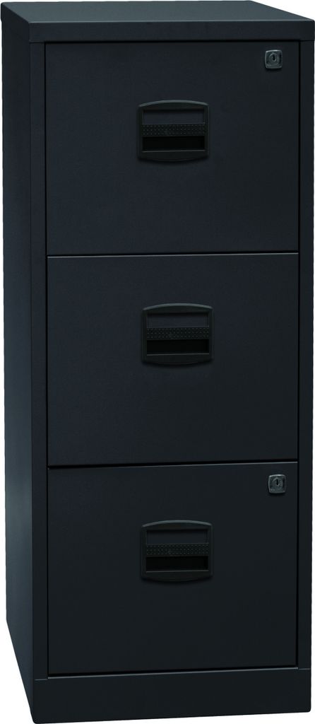 Bisley Home Hängeregistratur Schrank Home Office - Farbe: Schwarz
