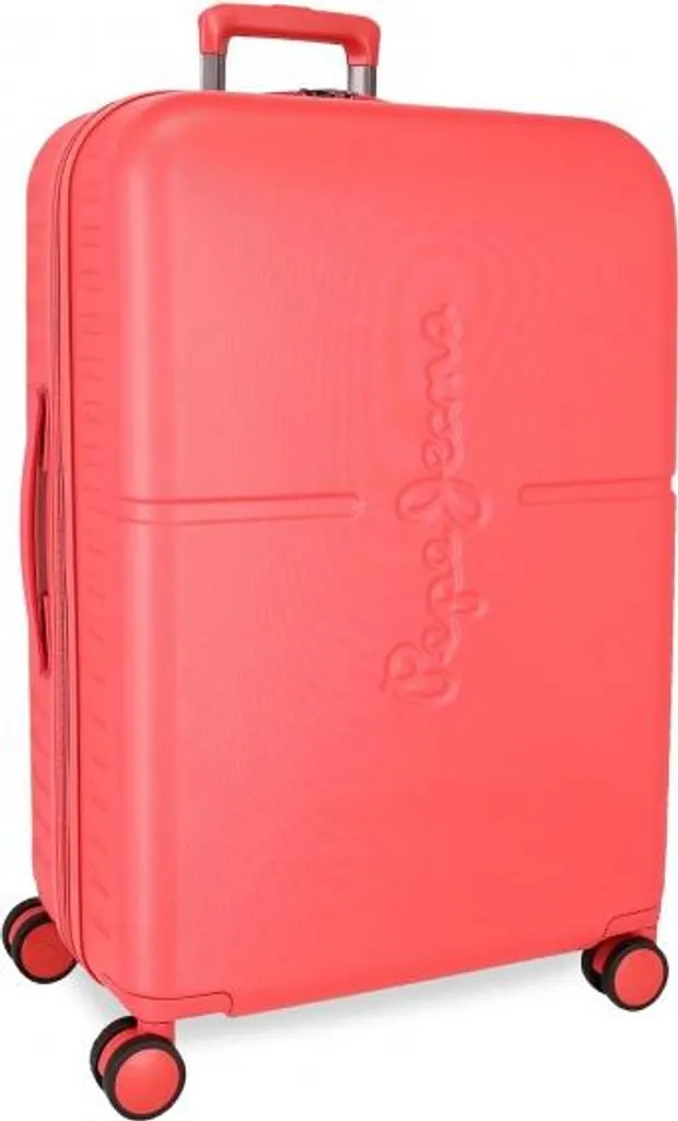 Valise de Vacances Pepe Jeans Highlight 79 Litres Coloris Corail