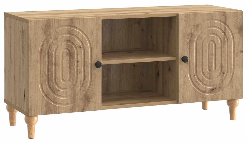 TV-Schränk Artisan-Eiche 102 x 34,5 x 50 cm Holzwerkstoff