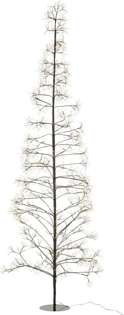 J-Line Baum 3000 Led Metall Schwarz Large