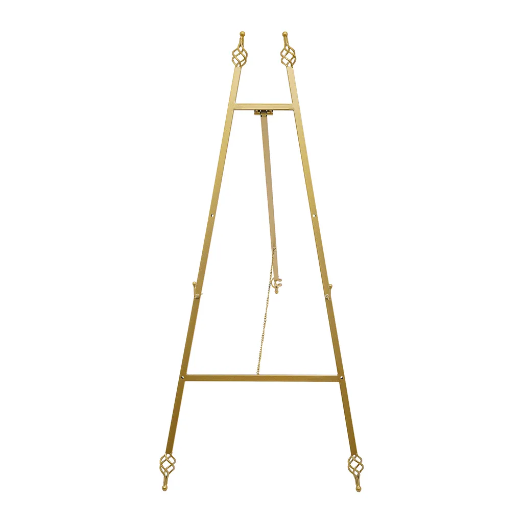 Chevalet de réception or 110cm pour plan de table et décor de mariage