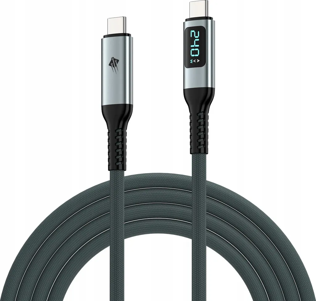 Cavo USB4 Smart Display 40Gbps 240W 1,2m - Compatibile Thunderbolt 4