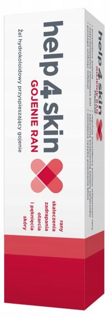 Żel na gojenie ran i oparzeń Help4skin 20g hydrokoloidowy na skaleczenia