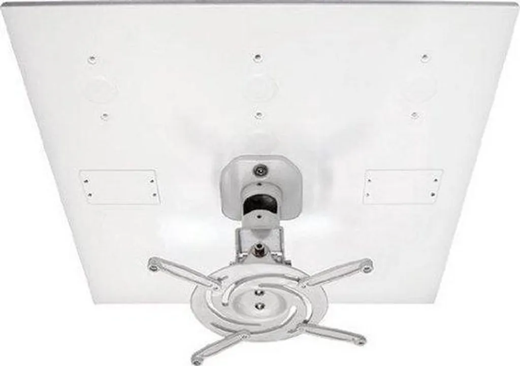 Support de fixation plafond universel pour projecteur blanc 60cm Amer