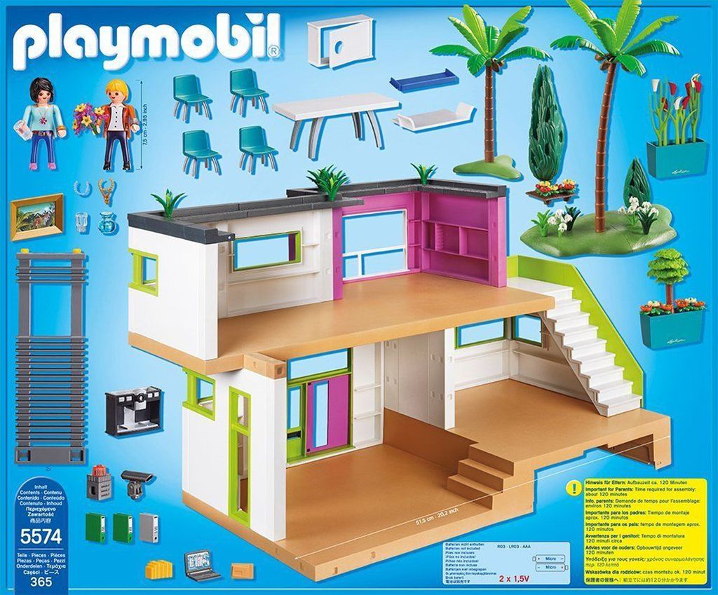 PLAYMOBIL 5574 City Life Moderne Luxusvilla Produktbild 11