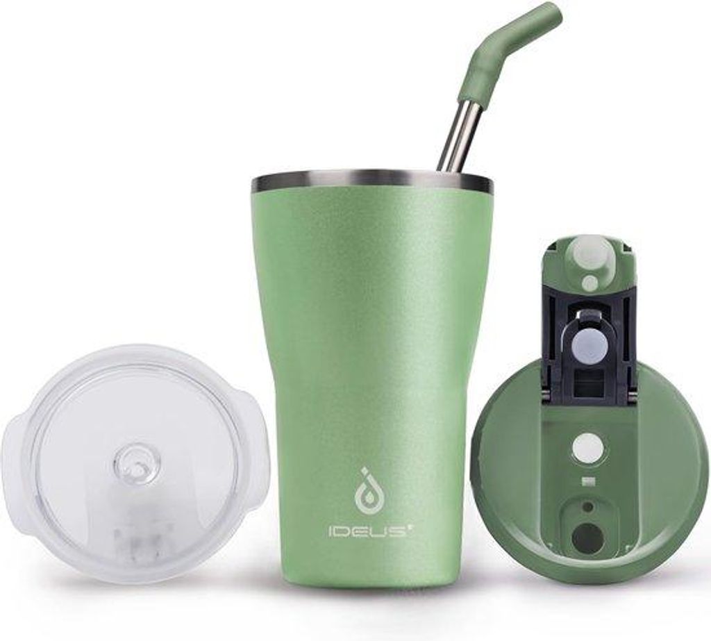 Mug isotherme, 420 ml, mug à double paroi, en acier Image du produit 