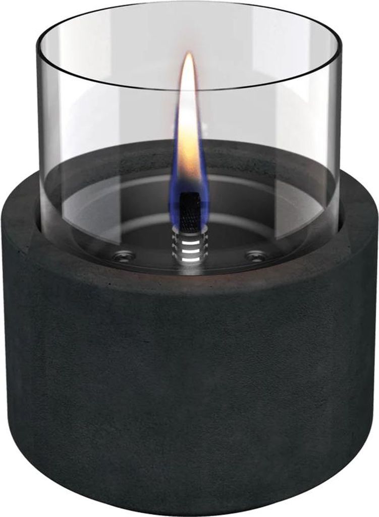 Tenderflame Lotus 12 Black Concrete TF-0440001 Produktbild 