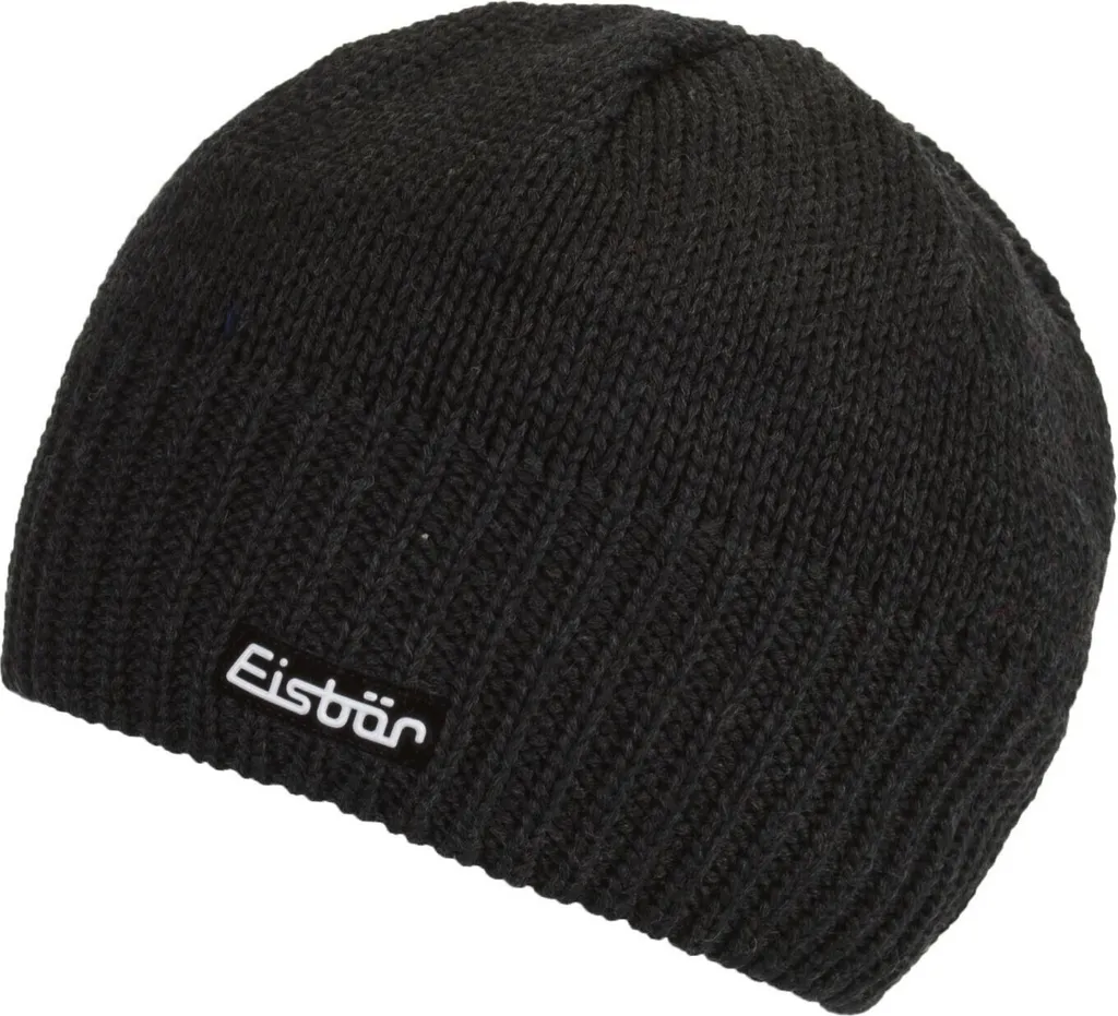 EISBÄR Trop XL, Taglia unica, nero, cappello invernale, parzialmente foderato, 403027 - 3