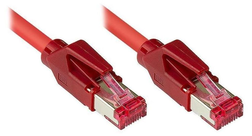 Patchkabel Cat.7 S/FTP 5m Rot Draka UC900 LSZH Hirose TM21
