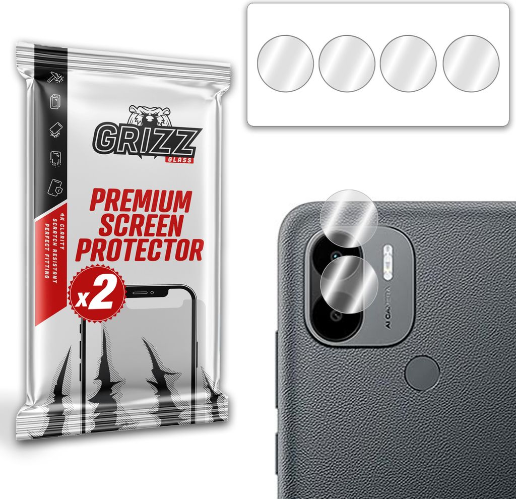 GrizzGlass Xiaomi HybridGlass Kameraglas für Poco C51