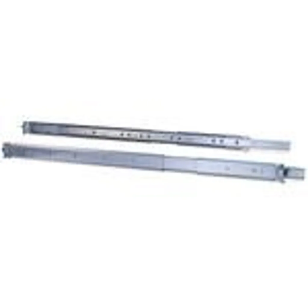 Rails télescopiques Inter-Tech 26" 1U 650 mm argenté pour rack serveur - 3