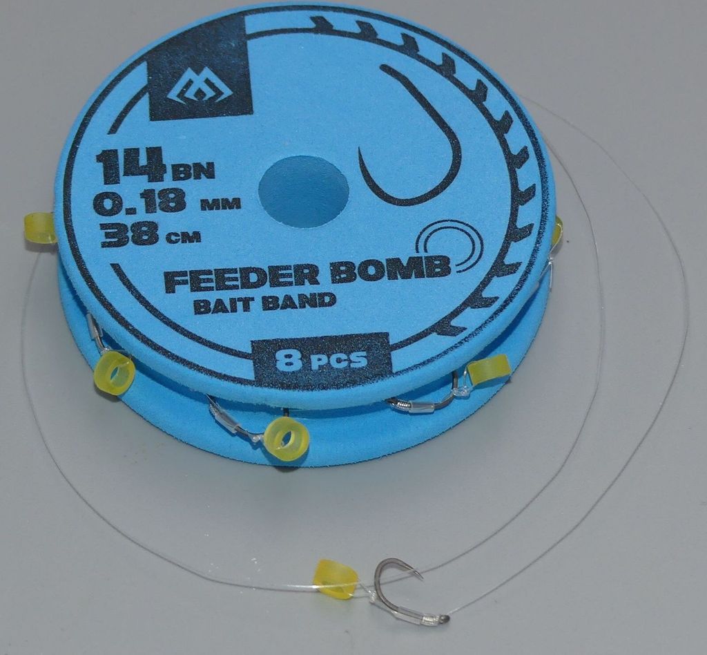Mikado Feeder Bombenvorfächer mit Gummibändern - 10/0.20mm/38cm
