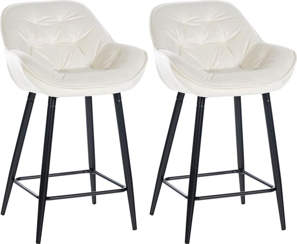 2-teiliges Set moderner Barhocker - Kitchen Tablets - Hoher Sitzkomfort