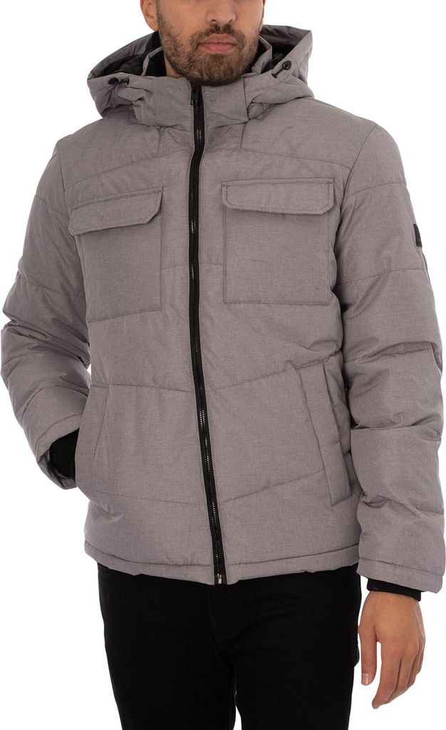 Jack & Jones Brady Pufferjacke, Grau S