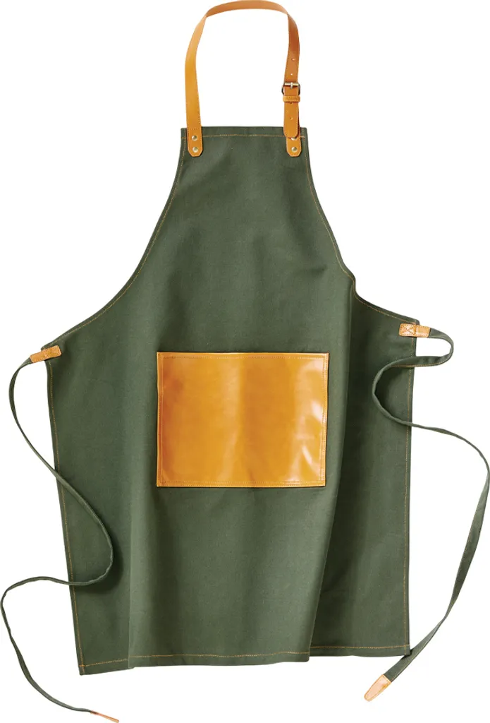 Grembiule Vinga Asado XD106 Verde - Fornitura Professionale 500gsm