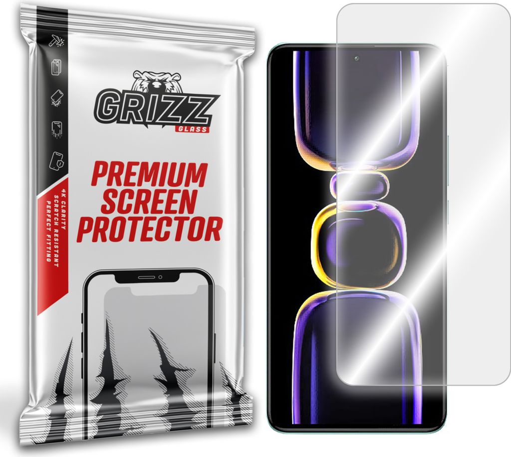 Hybriertes Glas GrizzGlass HybridGlass für Xiaomi Redmi K60