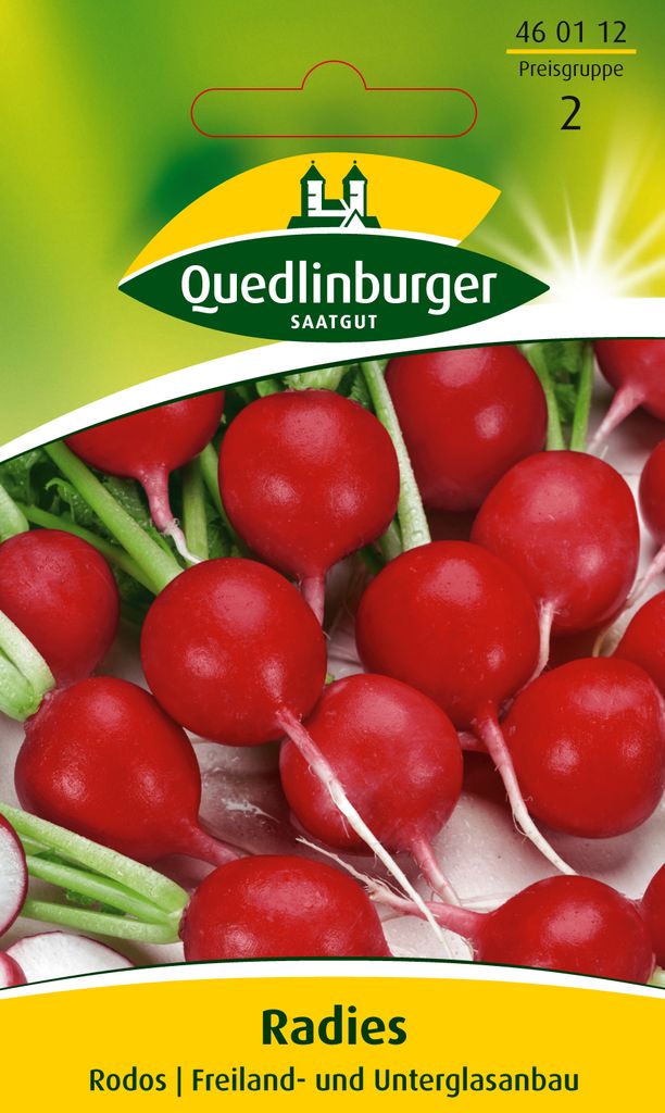 Radies Rodos | Radieschensamen von Quedlinburger Produktbild 