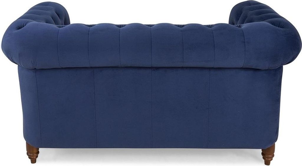 Sofagarnitur 3+1 Sitzer Sofas Couch Polster Blaue Garnitur Klassische Couchen