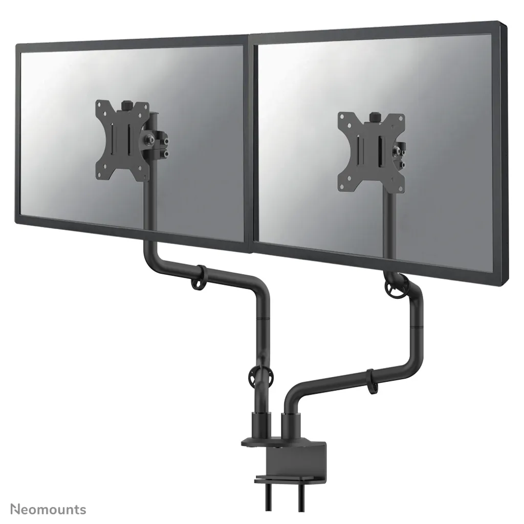 Support double écran Full Motion NewStar inclinable et rotatif 10-30"