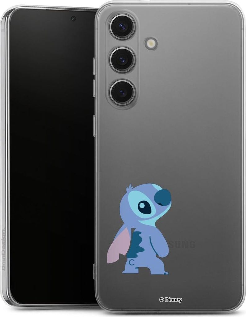 DeinDesign Handyhülle für Samsung Galaxy S25+ Silikon Hülle Case Smartphone Schutzhülle Disney Fanartikel Lilo & Stitch