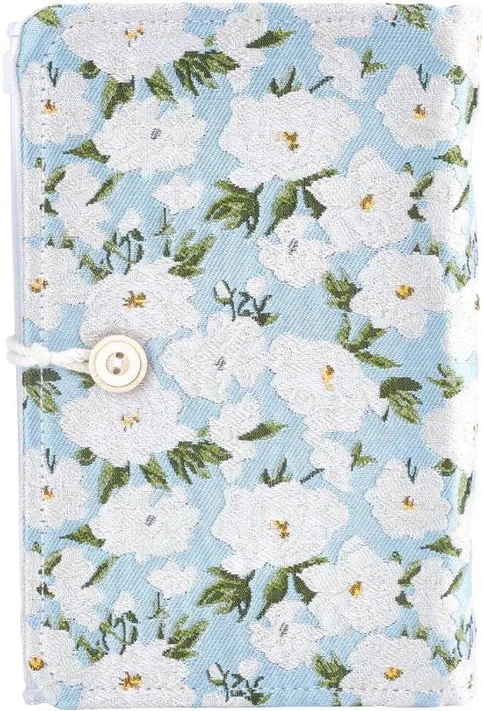 Classeur budget fleurs à personnaliser avec rangement pour factures