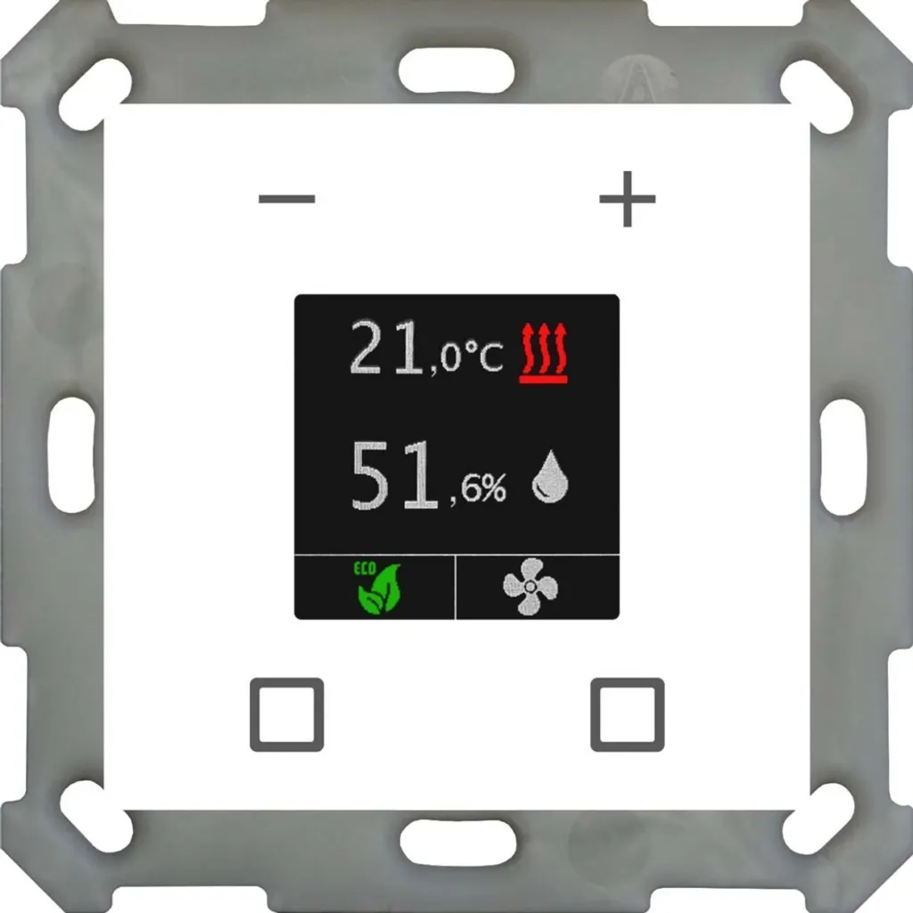 Capteur de température MDT SCN-RTN55S.01 : Finissez-en avec le froid KNX