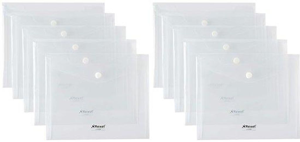 Durchsichtige Dokumentenhüllen A5 transparent 5er Pack