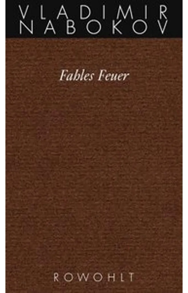 Étudier Nabokov avec Fahles Feuer - Gesammelte Werke Vol. 10 Relié