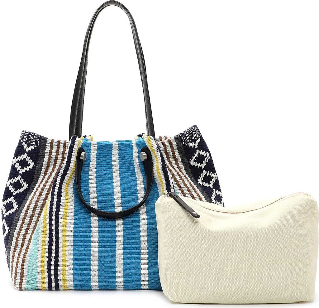 SURI FREY Schultertasche Elly Shopper Blue mehrfarbig Produktbild 
