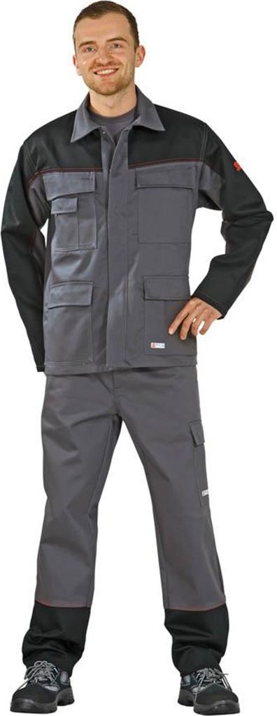Schweißerschutz-Bundjacke Weld Shield Gr.46 grau/schwarz