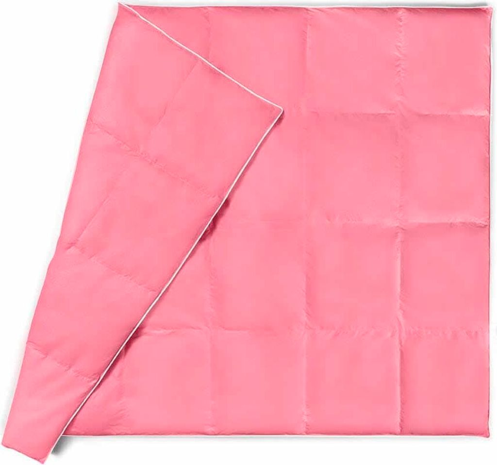 Natürliche, Baumwolle, Decke Bettdecke 100% Daunen, 220/200, 2,30 kg, rosa