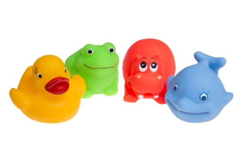 Badespielzeug 4 Stück Tiere 034A p12 TULLO Preis pro 1Stk.