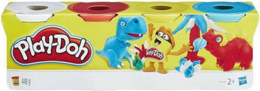 Knetspiel Colores Silvestres Hasbro (4 pcs) Produktbild 