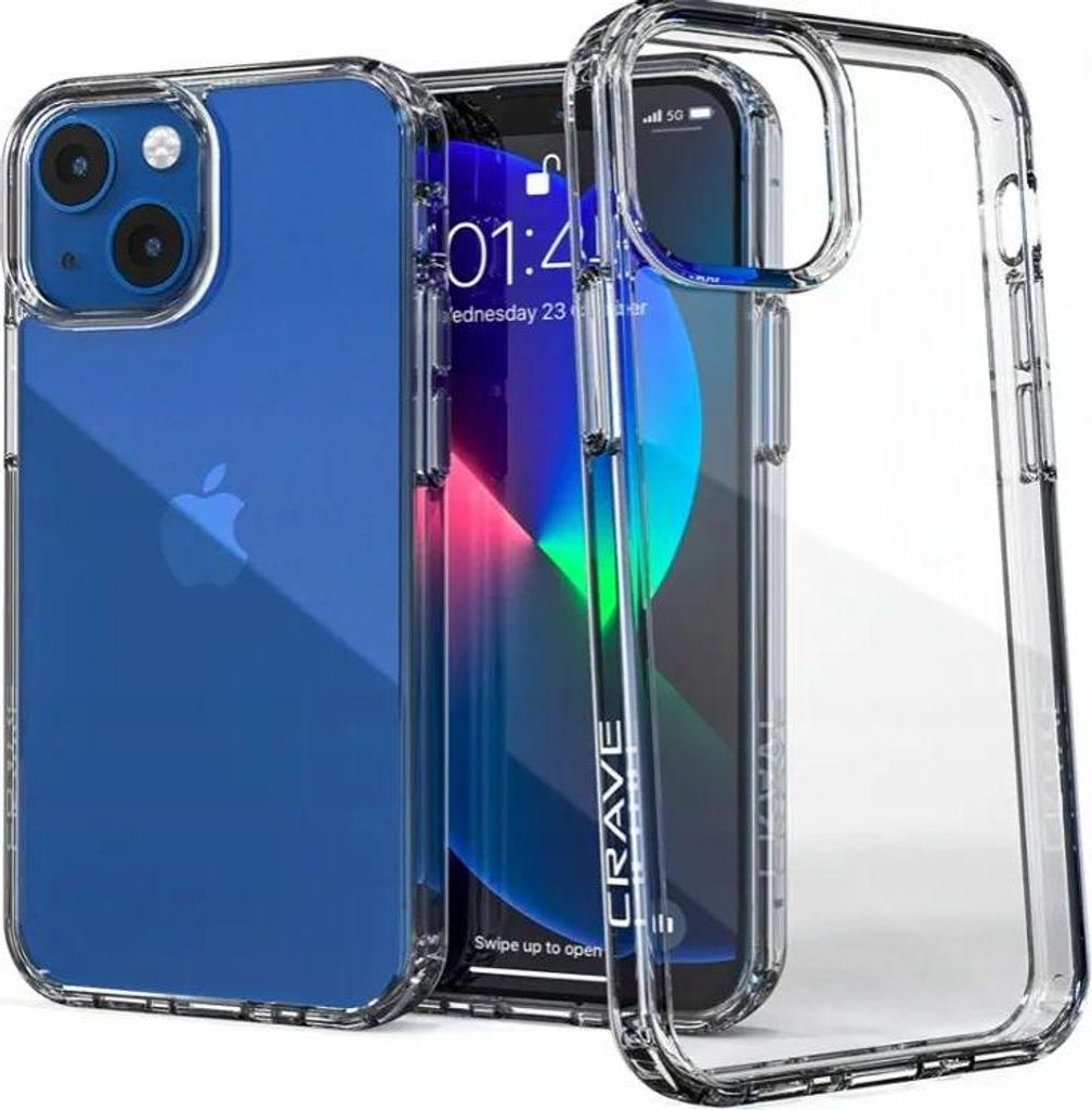 Premium-Schutzhülle aus transparentem Material für iPhone 13