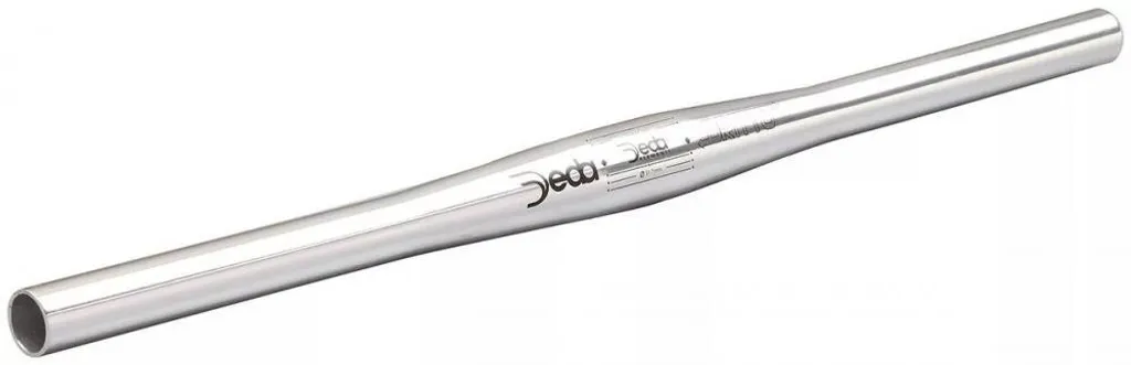 Guidon Deda Dritto argent 26 mm : remplacez votre cintre de vélo