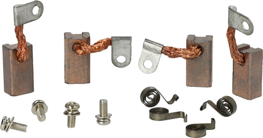 vhbw 4x Kohlebürste 25 x 13 x 9 mm kompatibel mit Abeko Produktbild 