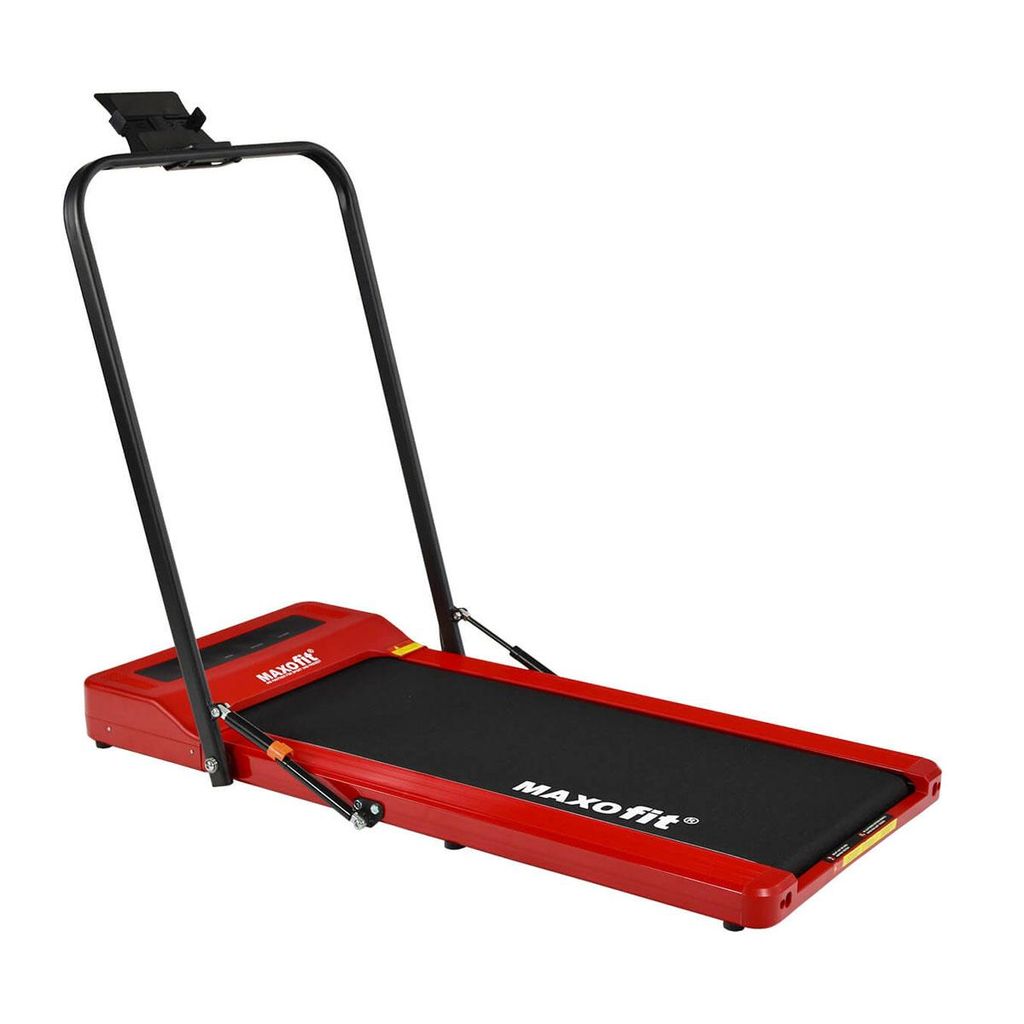 MAXOfit | Mini Walking Laufband | MF-2 | rot | mit Bluetooth-Lautsprecher