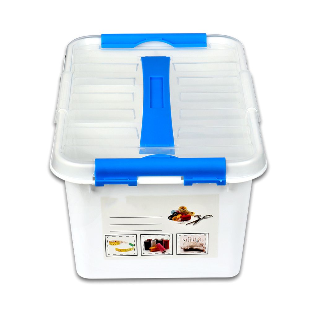 Schramm® Aufbewahrungsbox Kunststoff Nähbox