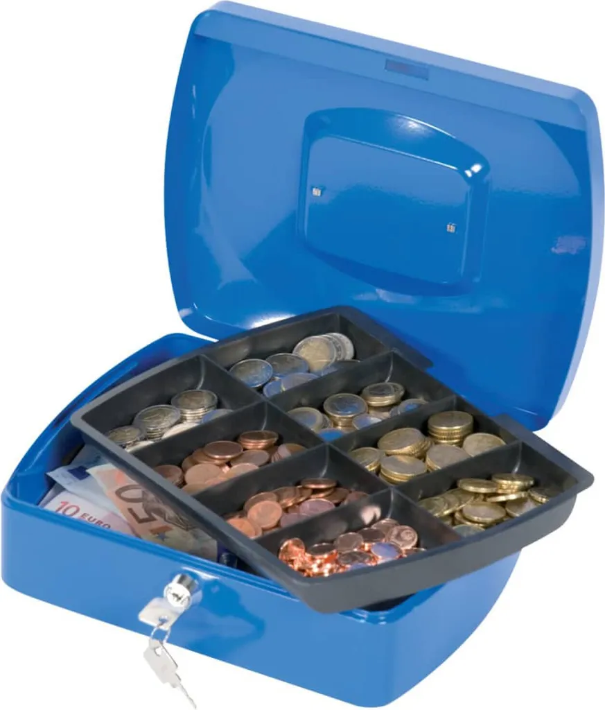 Q-Connect® KF02624 Cassa - 255 x 200 x 85 mm, blu